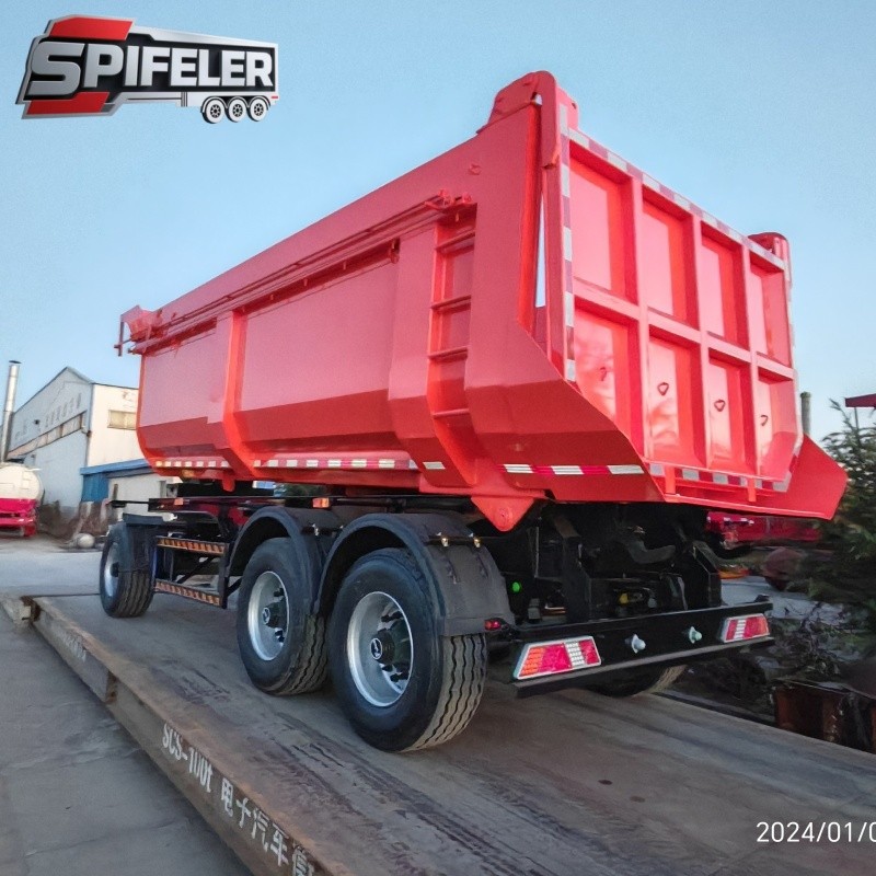 Fully Trailer Dump Truck price